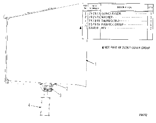 PROTECTION COVER GROUP 2V2877 CAT