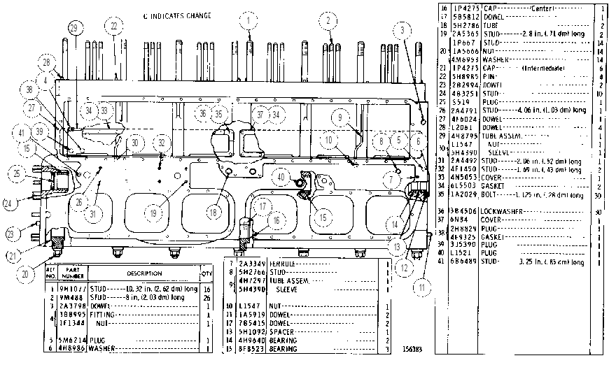 CYLINDER BLOCK ASSEMBLY 6N5401 CAT