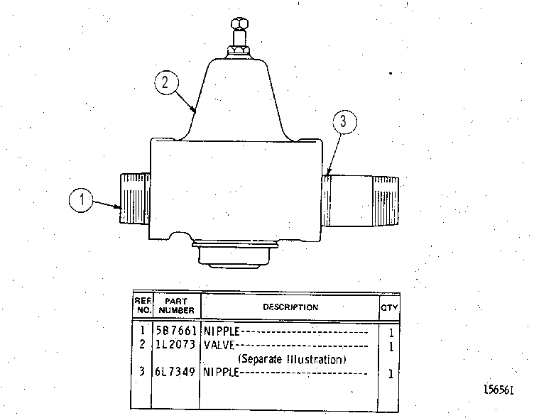 VALVE GP-AIR STARTING 3N9501 CAT