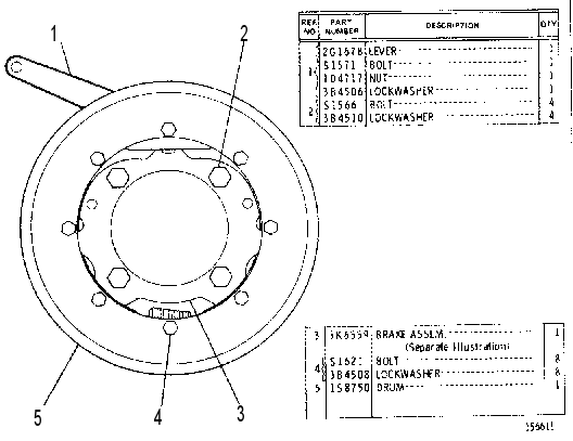 PARKING BRAKE GROUP 2G2675 CAT