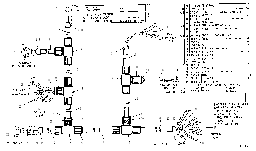 WIRING HARNESS ASSEMBLY 1V5177 CAT