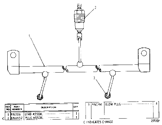 GLOW PLUG 4N0483 CAT