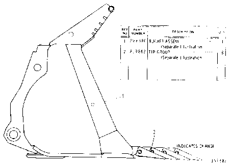 BUCKET GROUP 2V6379 CAT