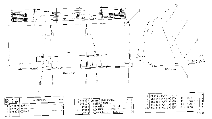 BUCKET ASSEMBLY 2V6380 CAT