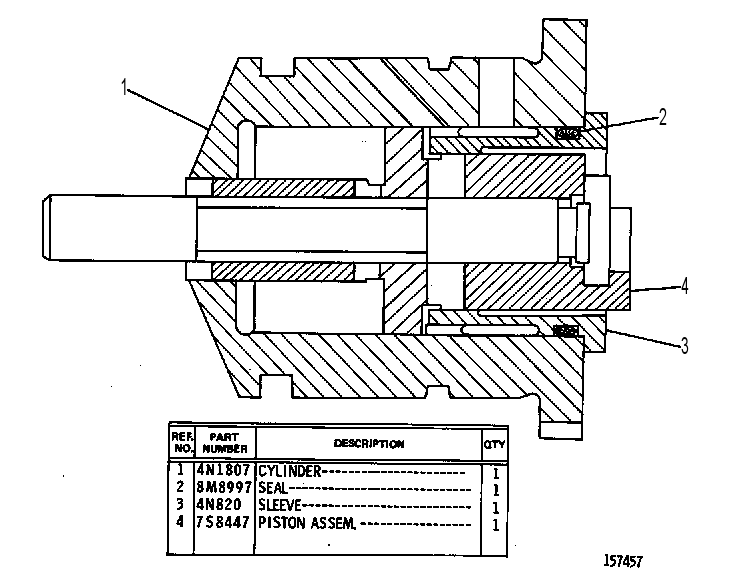 PISTON GP-GOVERNOR SERVO 6N1947 CAT
