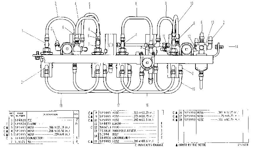 AIR CONTROL PANEL GROUP 3P9705 CAT