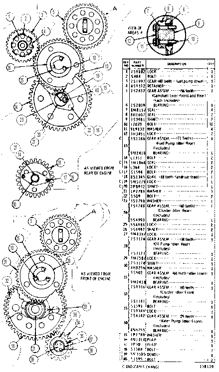 GEAR GP-IDLER 7S6640 CAT
