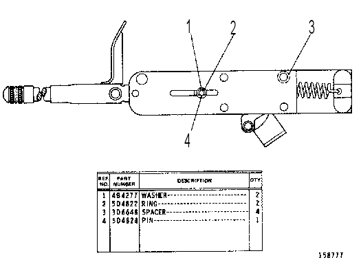 HAND CONTROL LEVER GROUP 2G2845 CAT