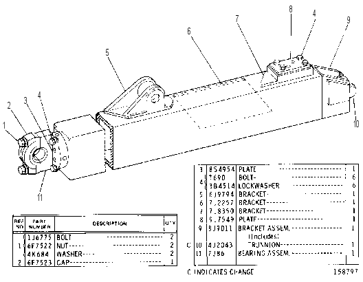ARM GP-PUSH-RH 8J9023 CAT
