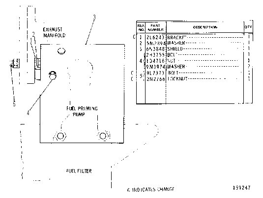 MANIFOLD SHIELD GROUP 6N3858 CAT