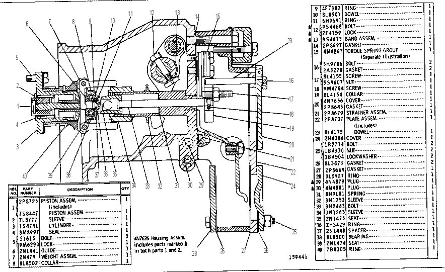 Регулятор оборотов 6N8590 CAT