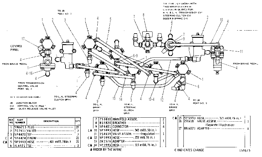 AIR CONTROL PANEL GROUP 6P4735 CAT