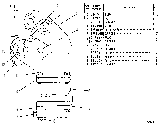 TRANSMISSION OIL COOLER GROUP 6N7912 CAT