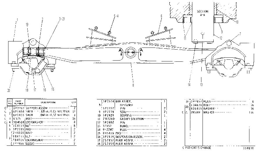 Балансир 3P2118 CAT