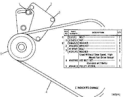 DRIVE GP 4N7390 CAT