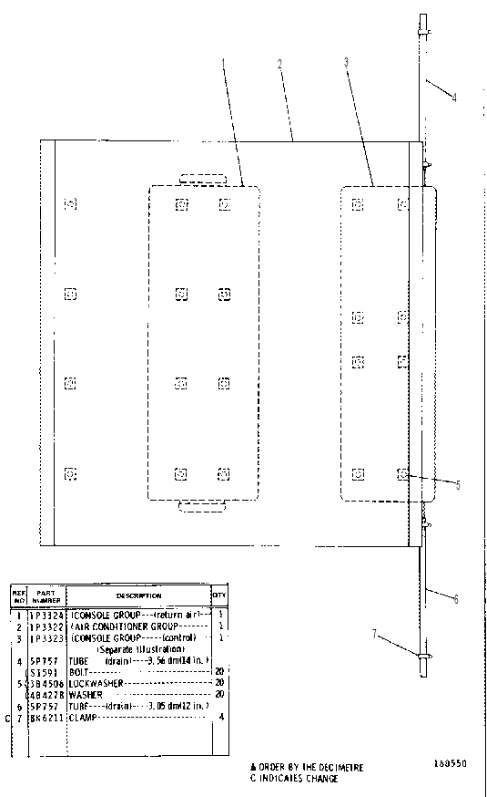 AIR CONDITIONER GROUP 7K9864 CAT