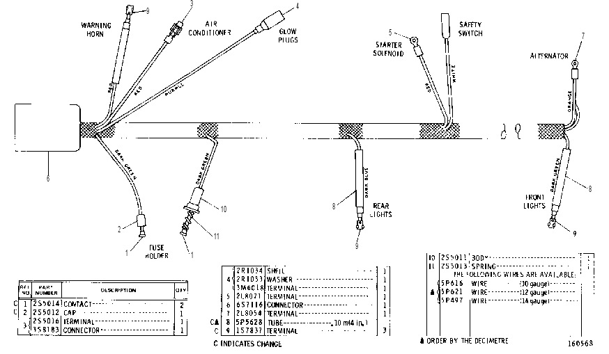 Жгут проводов 6P4294 CAT