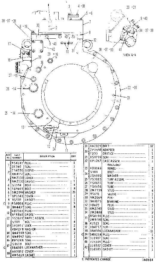 CASE & PARTS GP 6P1276 CAT