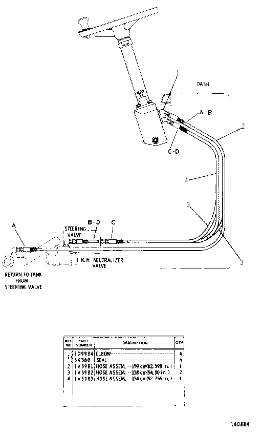 STEERING CONTROL GROUP 2V4052 CAT