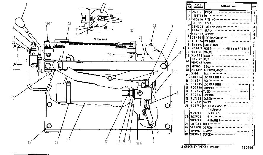 SEAT SUSPENSION GROUP 2G6480 CAT