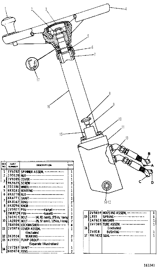 STEERING CONTROL GROUP 2V4055 CAT