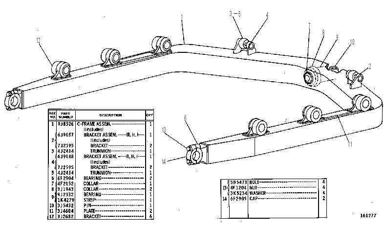 C-FRAME GROUP 9J9469 CAT