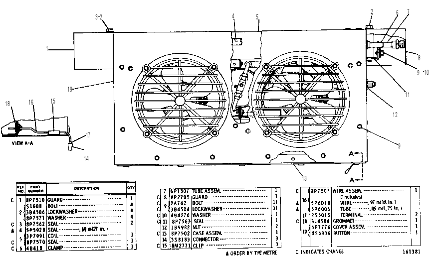 BASIC CONDENSER GROUP 6P1284 CAT