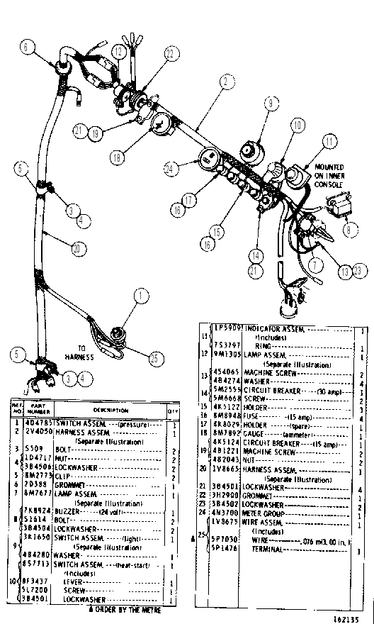 Аккумулятор с проводкой 1V8741 CAT