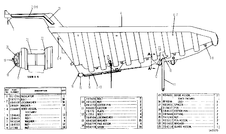 BODY GROUP 2G6510 CAT