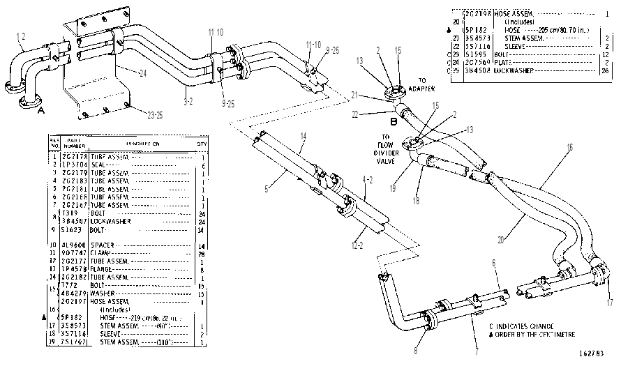 DOOR CYLINDER LINES GROUP 2G2010 CAT