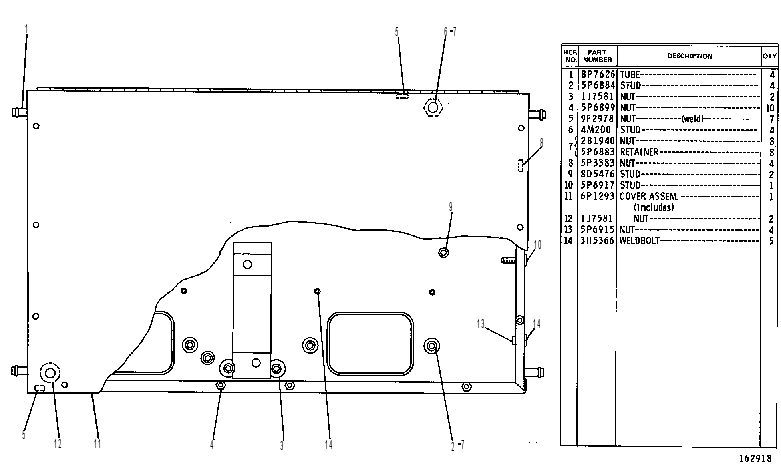 CASE AS 8P7401 CAT