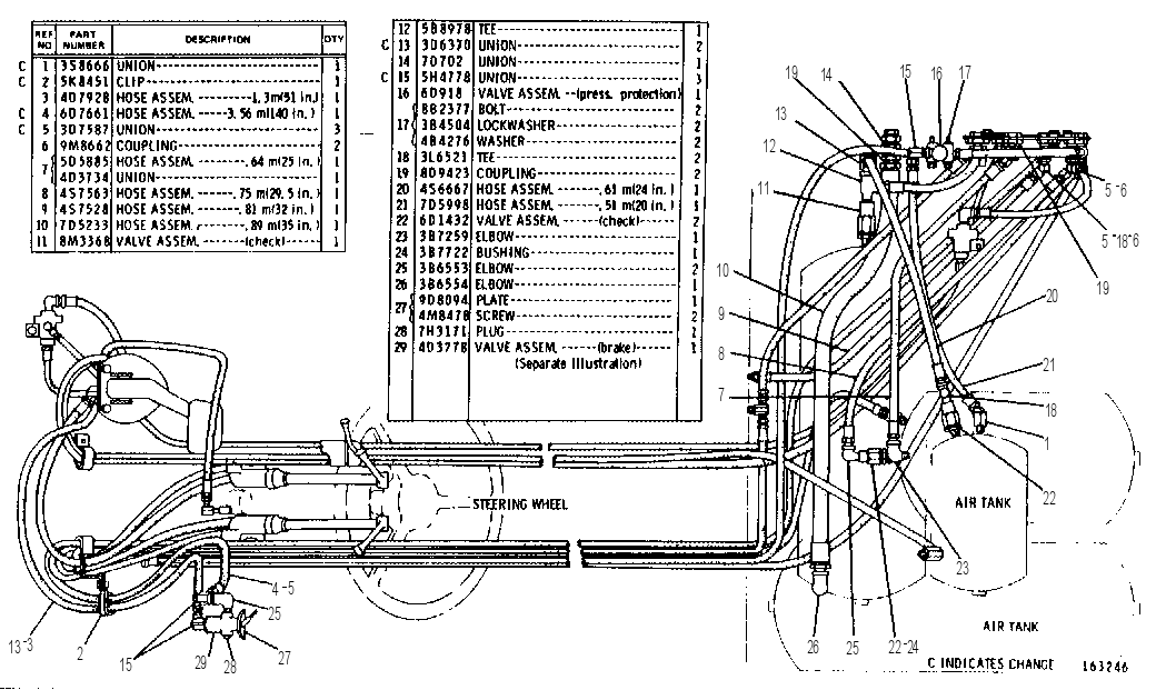 BRAKE CONTROL GROUP 9D8475 CAT