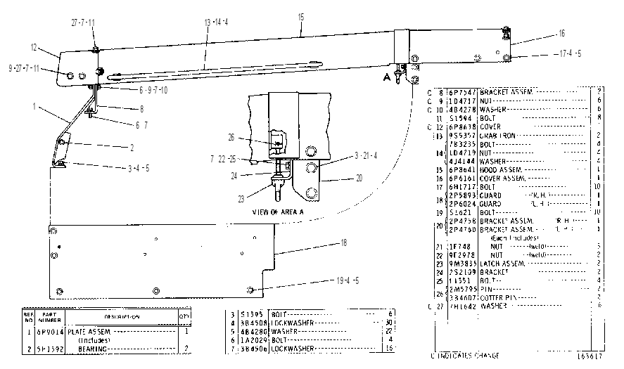 HOOD GROUP 6P5420 CAT