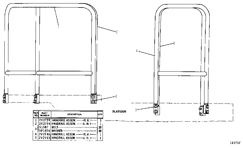 GUARD GP-PLATFORM 1V4925 CAT