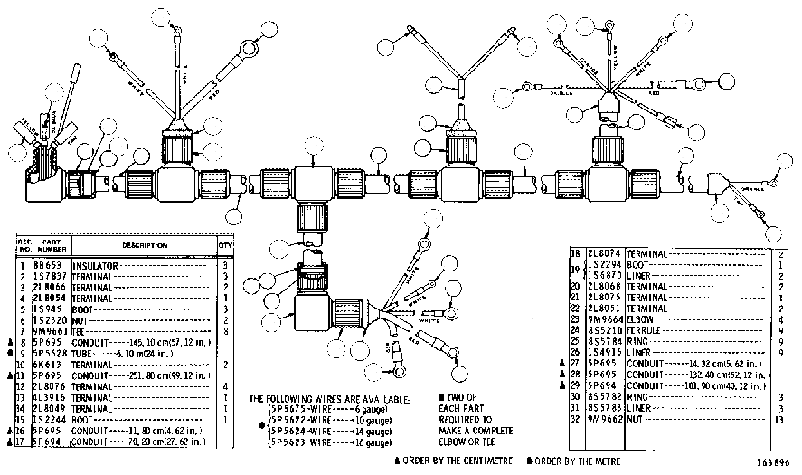 WIRING HARNESS ASSEMBLY 3V3824 CAT