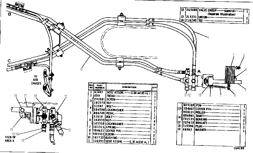 Управление тормозом 2G6620 CAT