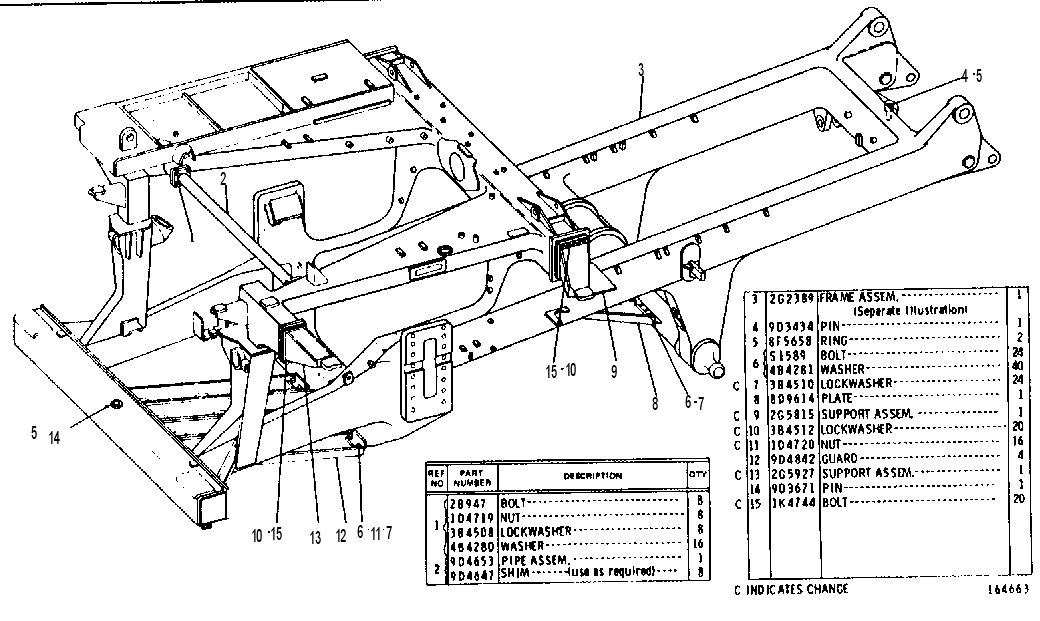 Рама 2G2470 CAT