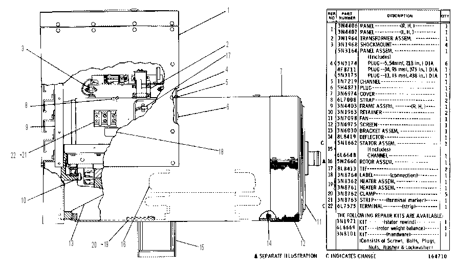 Генератор 5N0013 CAT