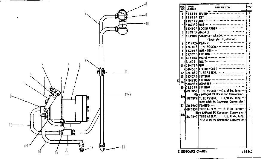 SAFETY SHUT-OFF GROUP 4N7635 CAT