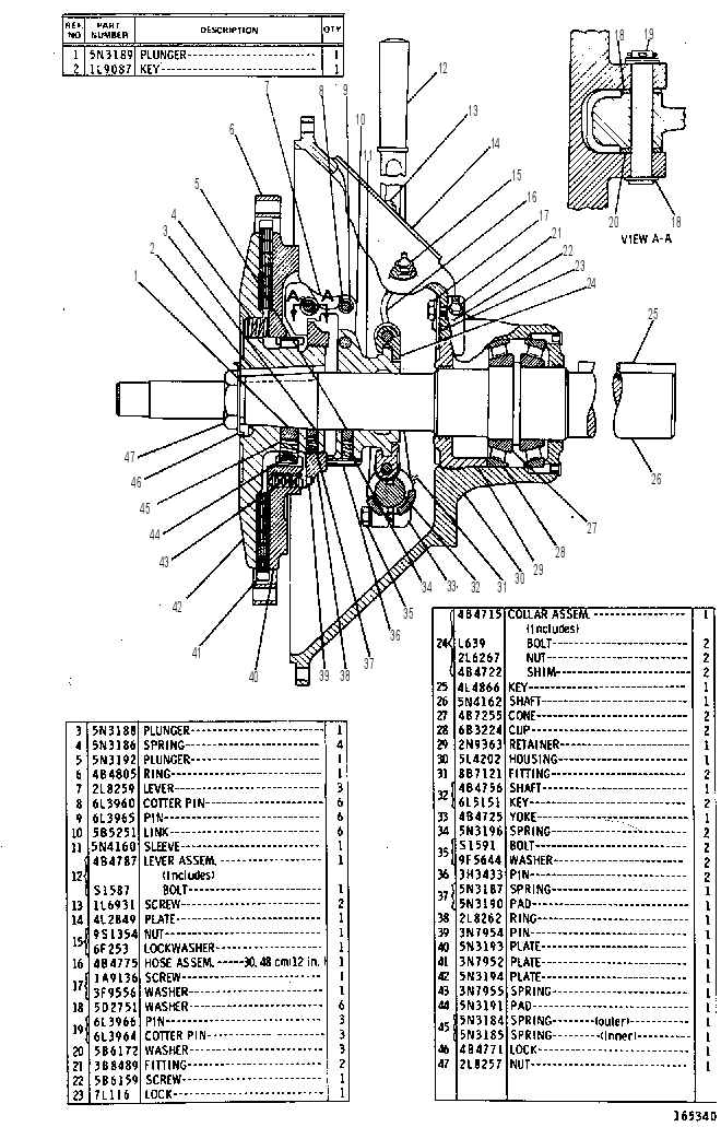 CLUTCH GP-BASIC 5N4155 CAT