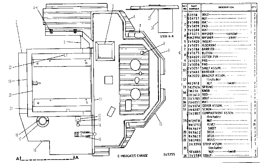 SOUND SUPPRESSION GROUP 2V6069 CAT