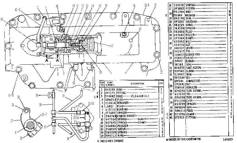 BRAKE HYDRAULIC MECHANISM GROUP 5R6565 CAT