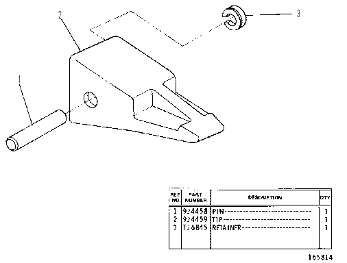 Коронка 3G3351 CAT
