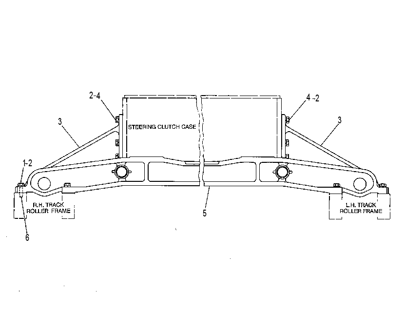 SUPPORT GP-UNDERCARRIAGE 5G0379 CAT