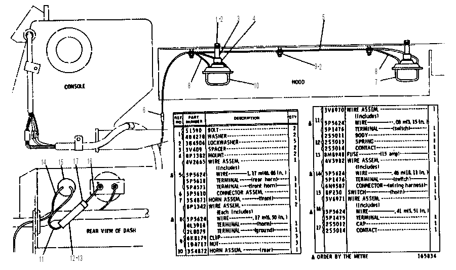 ELECTRIC HORN GROUP 3V0783 CAT