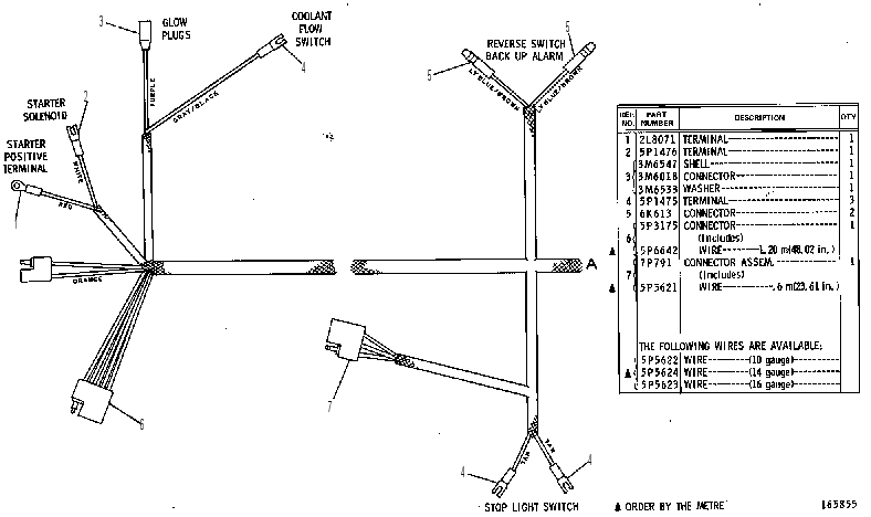Жгут проводов 3V4031 CAT