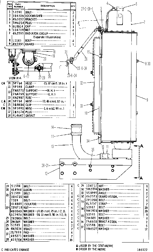 Радиатор 4N3019 CAT