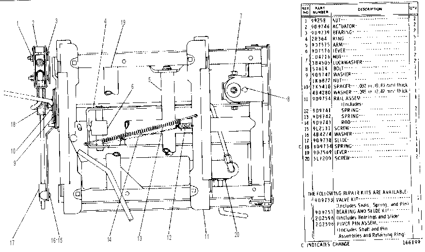 SEAT SUSPENSION GROUP 2G2599 CAT