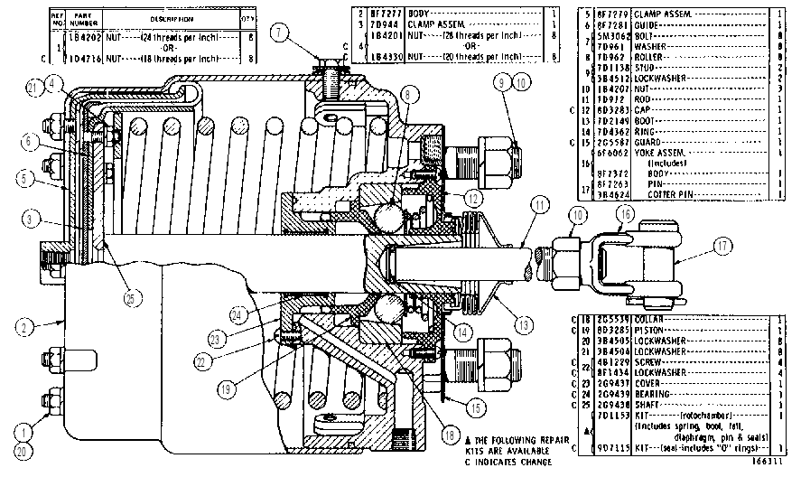 ROTOCHAMBER ASSEMBLY 5D3306 CAT
