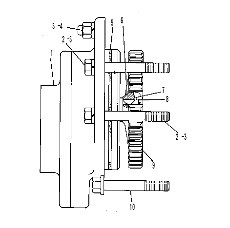 PUMP GP-FLYWHEEL SCAVENGE 9D2100 CAT